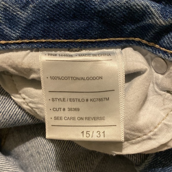 Kancan 90’s Wide Straight Fit 100% Cotton - Picture 6 of 6